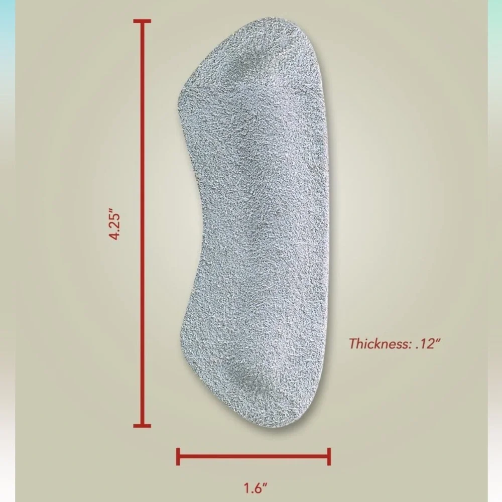 pedag "Stop Suede Leather Heel Grips"
Ease pain and walk normally, 2 pairs - Picture 3 of 9